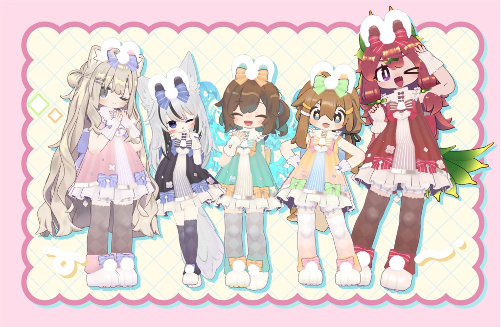 イースターワンピ