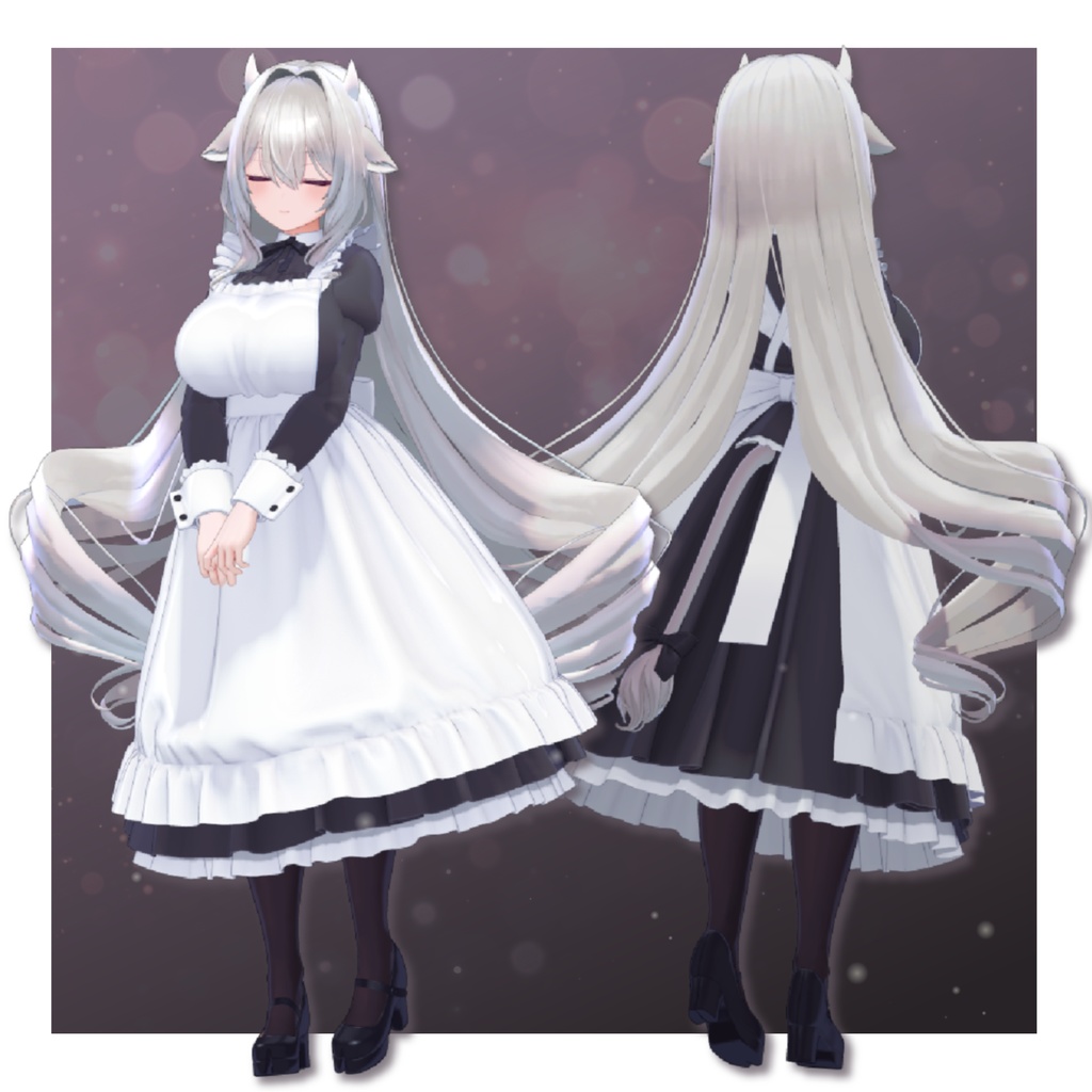 おしとやかロングヘア