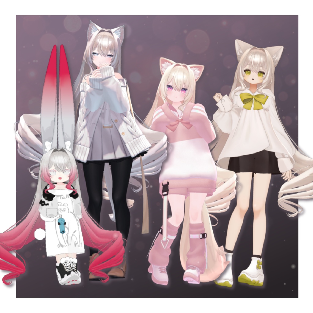 おしとやかロングヘア