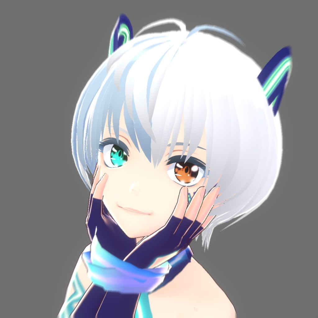 【VRoid】瞳テクスチャセットVol.3【100種類】