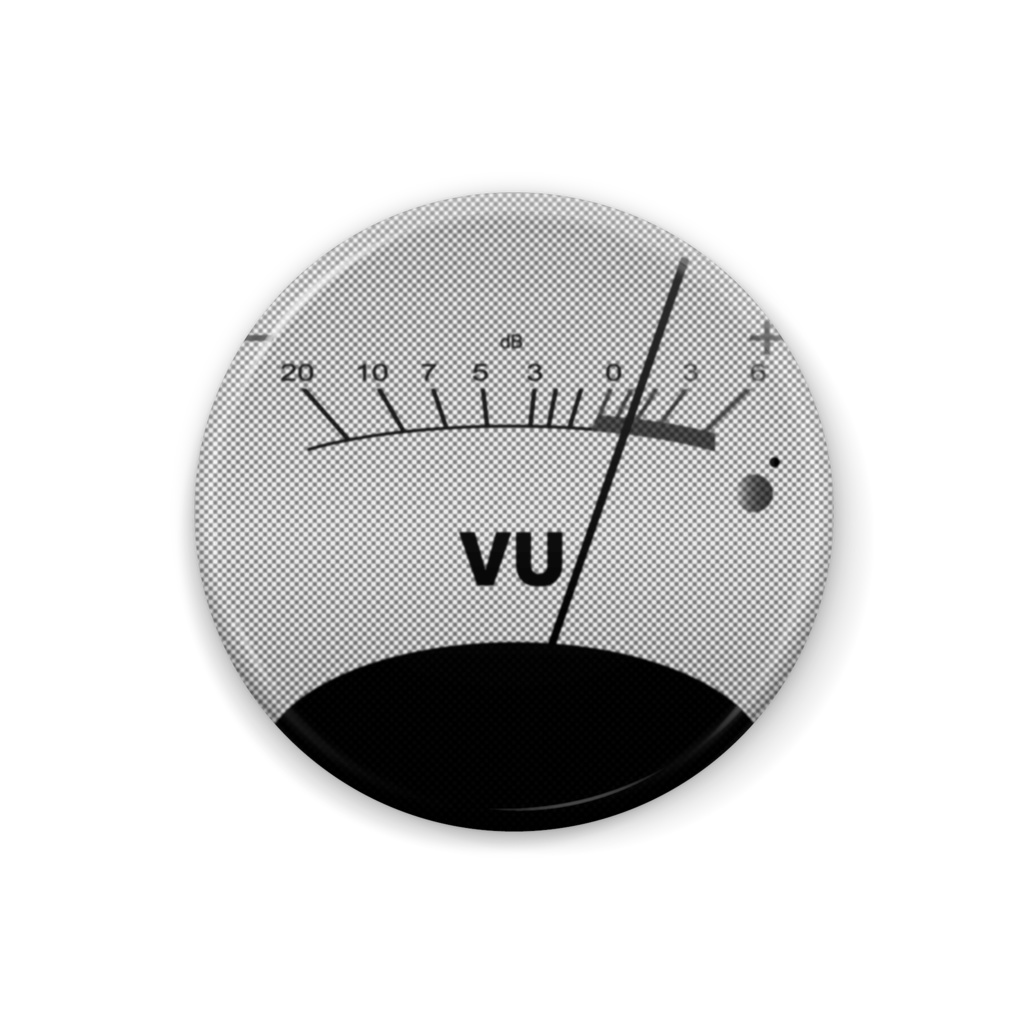 VU meter(+1vu) mono tone