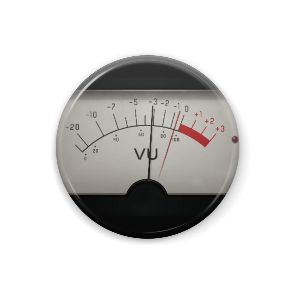 VU meter 2(round)