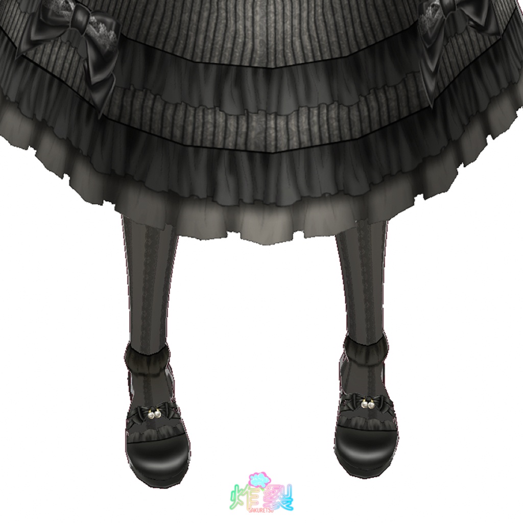 ゴシックロリィタ ワンピース FULL SET 《 Lapin Noir 》