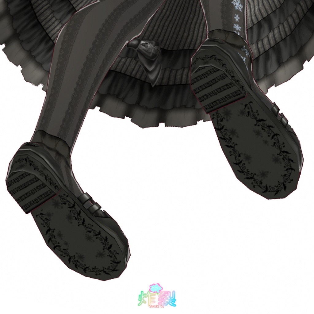 ゴシックロリィタ ワンピース FULL SET 《 Lapin Noir 》