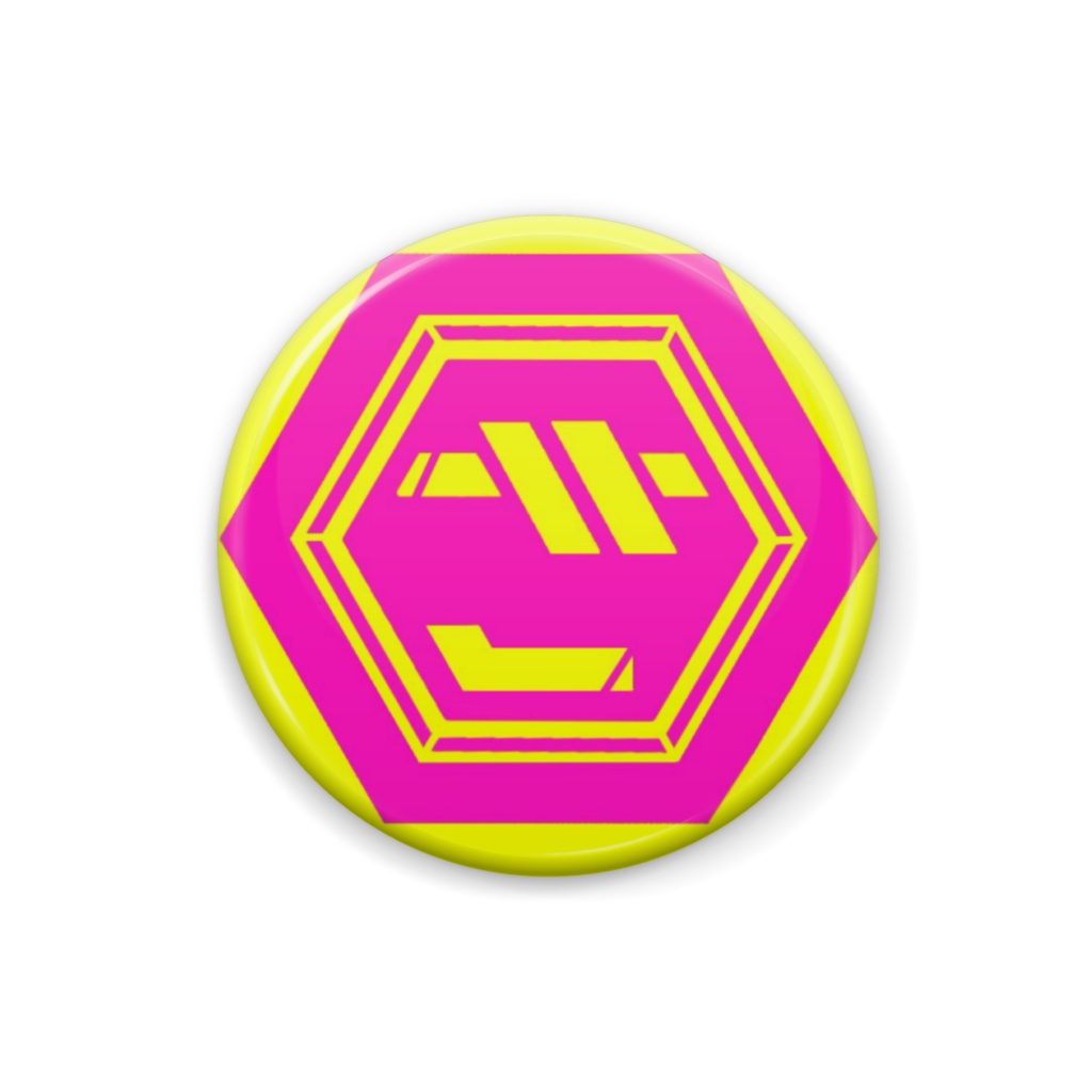 さすぺく党 党員バッジ(25mm)