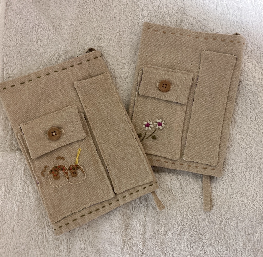 布ブックカバー