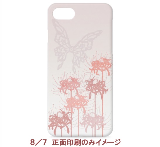 曼珠沙華_白_iPhoneケース