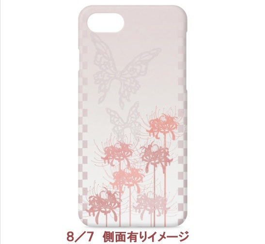 曼珠沙華_白_iPhoneケース