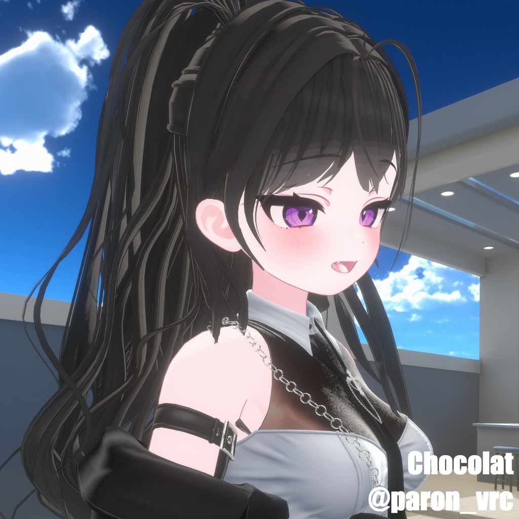 【16アバター対応】Y_Half-upPony