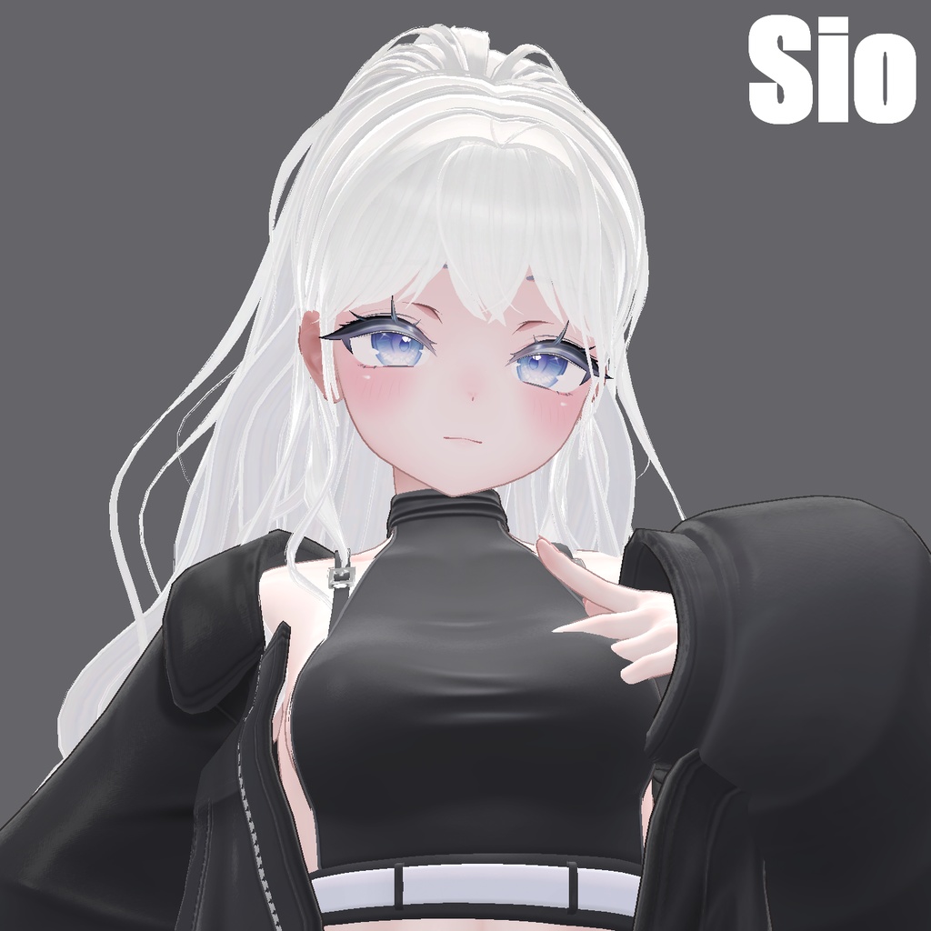 【16アバター対応】Y_Half-upPony