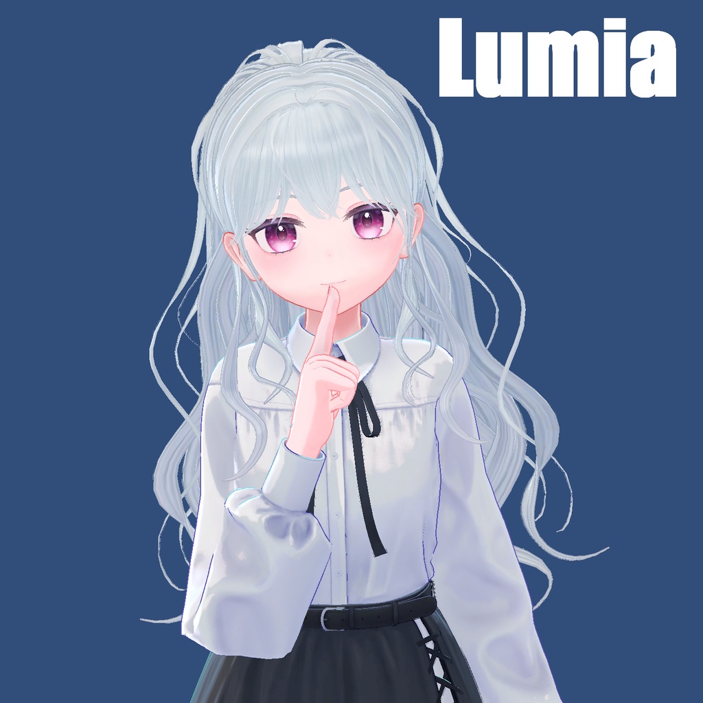 【16アバター対応】Y_Half-upPony