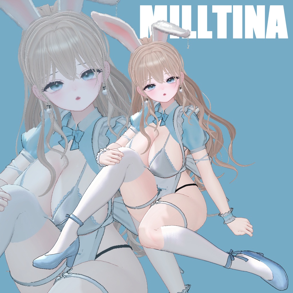 【16アバター対応】Y_Half-upPony