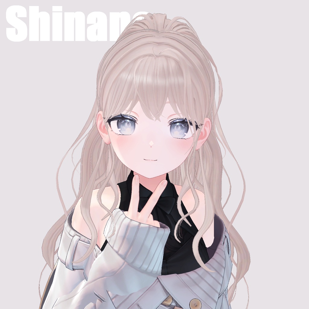 【16アバター対応】Y_Half-upPony