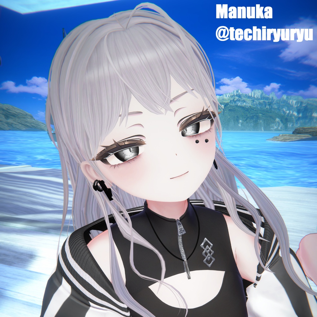 【16アバター対応】Y_Half-upPony