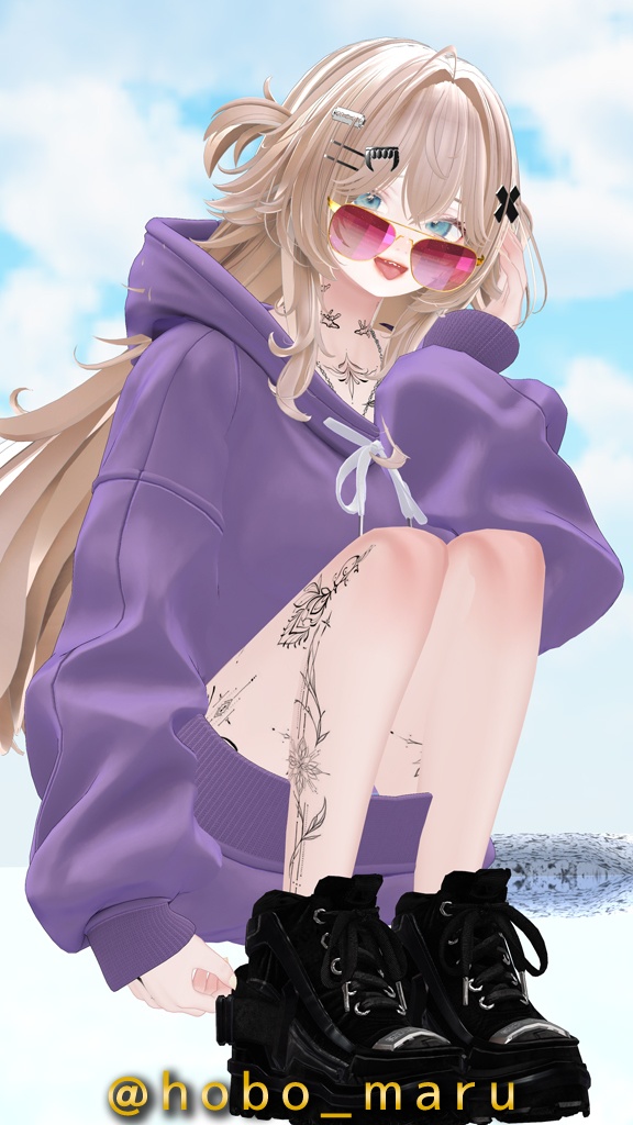 AirForceSunglass for PartyPeople -ぱりぴグラス-