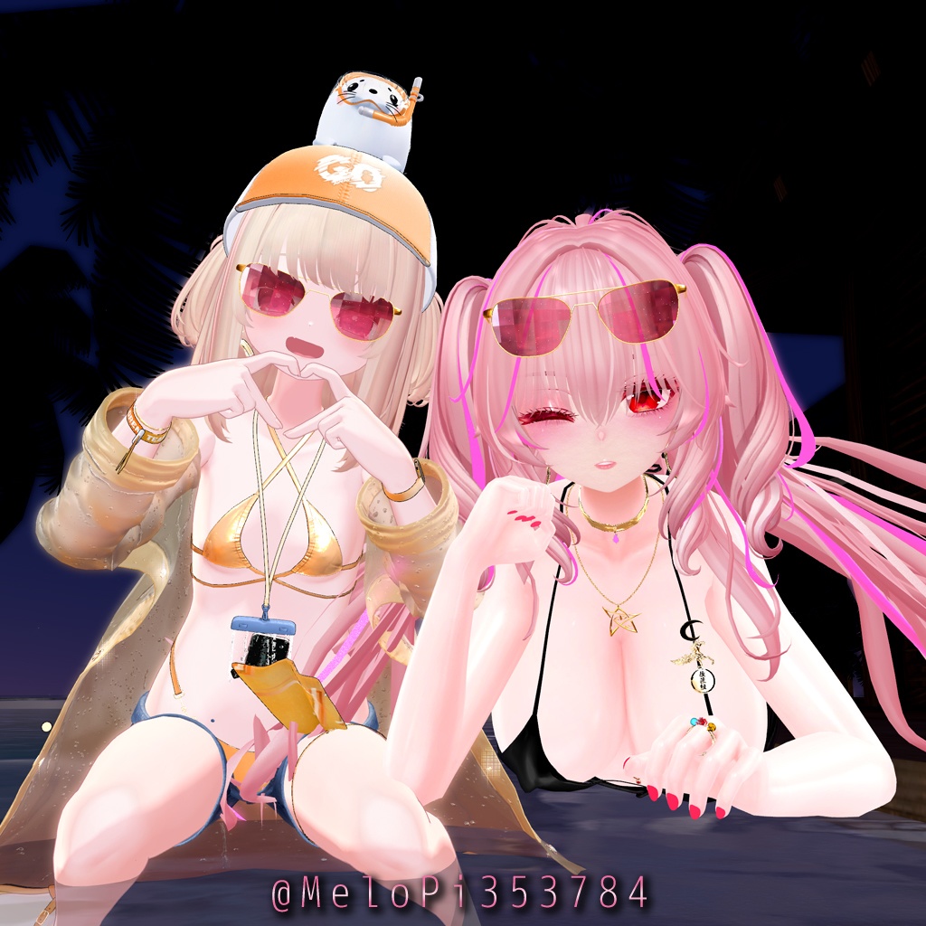 AirForceSunglass for PartyPeople -ぱりぴグラス-