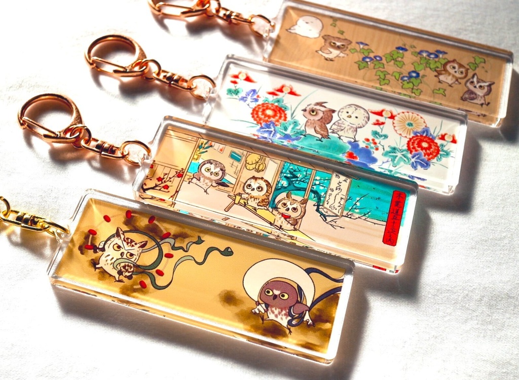 アクリルキーホルダー[OWLS IN JAPAN]