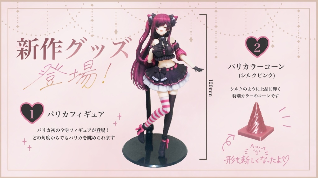 朔炭パリカ 5周年3Dグッズ