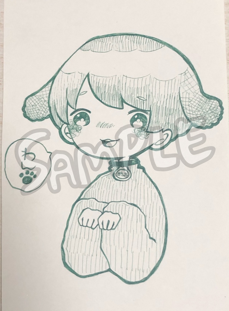 原画イラスト【わんこ】