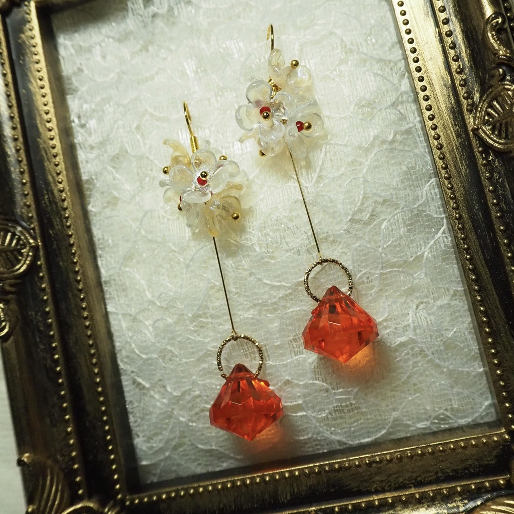 花雫の耳飾り《一文字則宗》