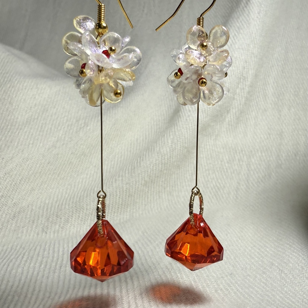 花雫の耳飾り《一文字則宗》