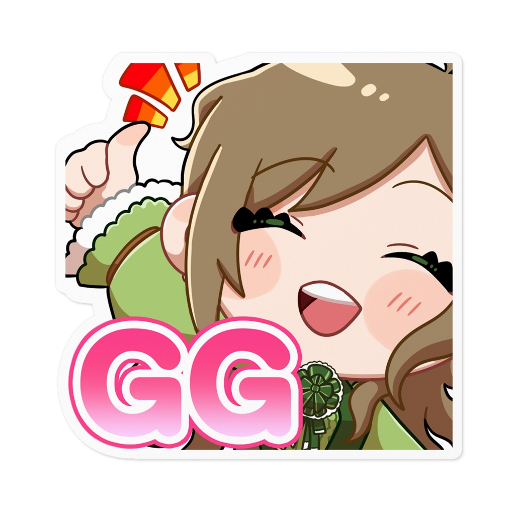 ステッカー　GG