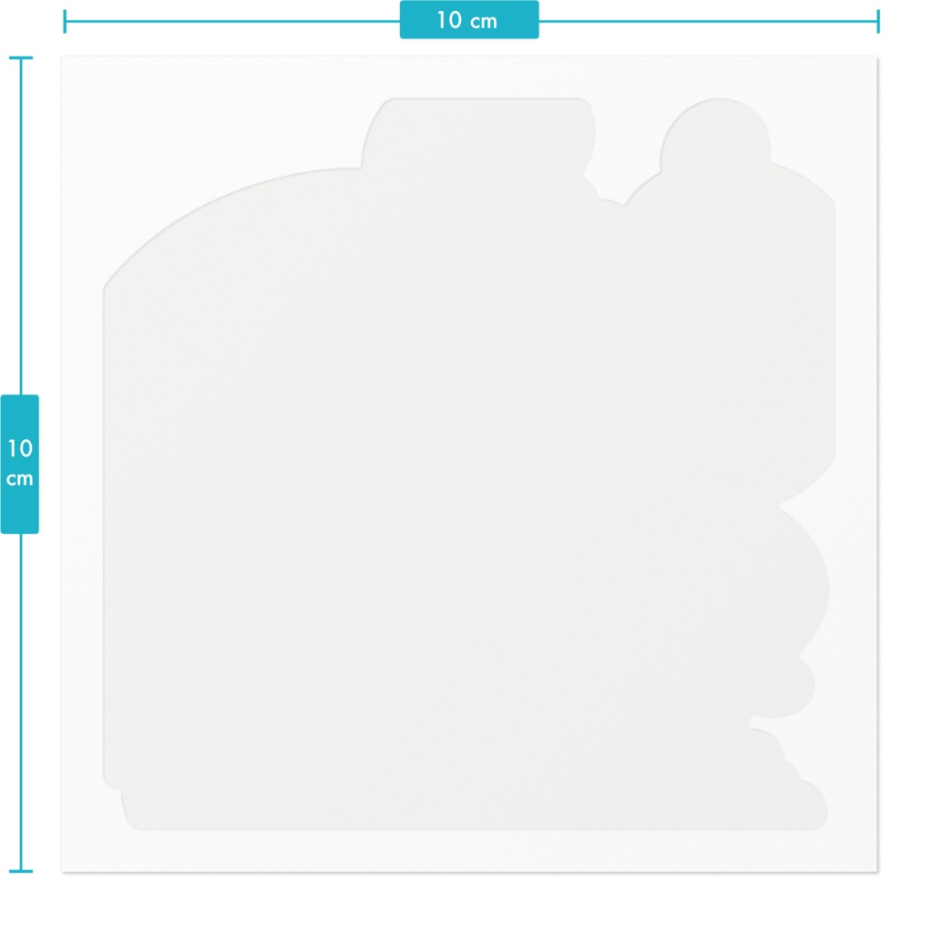 ステッカー 魂が抜ける顔