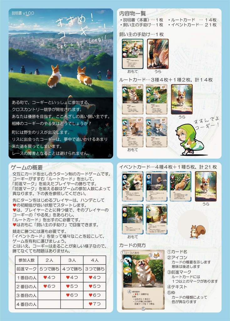 すすめ!コーギー!(Let's go!Corgi!)