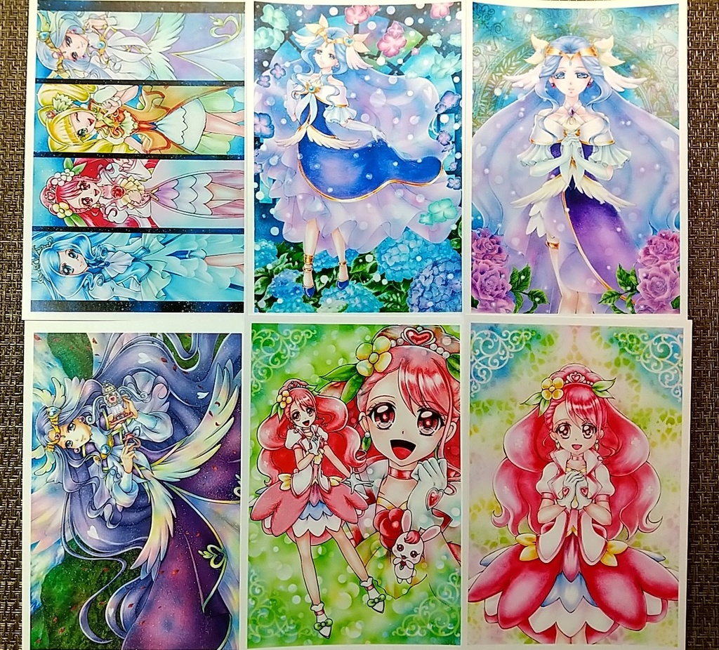 同人 ヒープリポストカード 6種セット