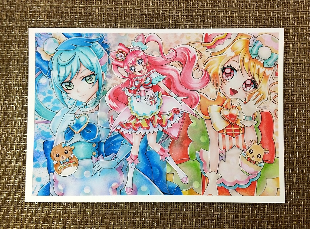 同人ポストカード デパプリ Manaronnonazo Booth