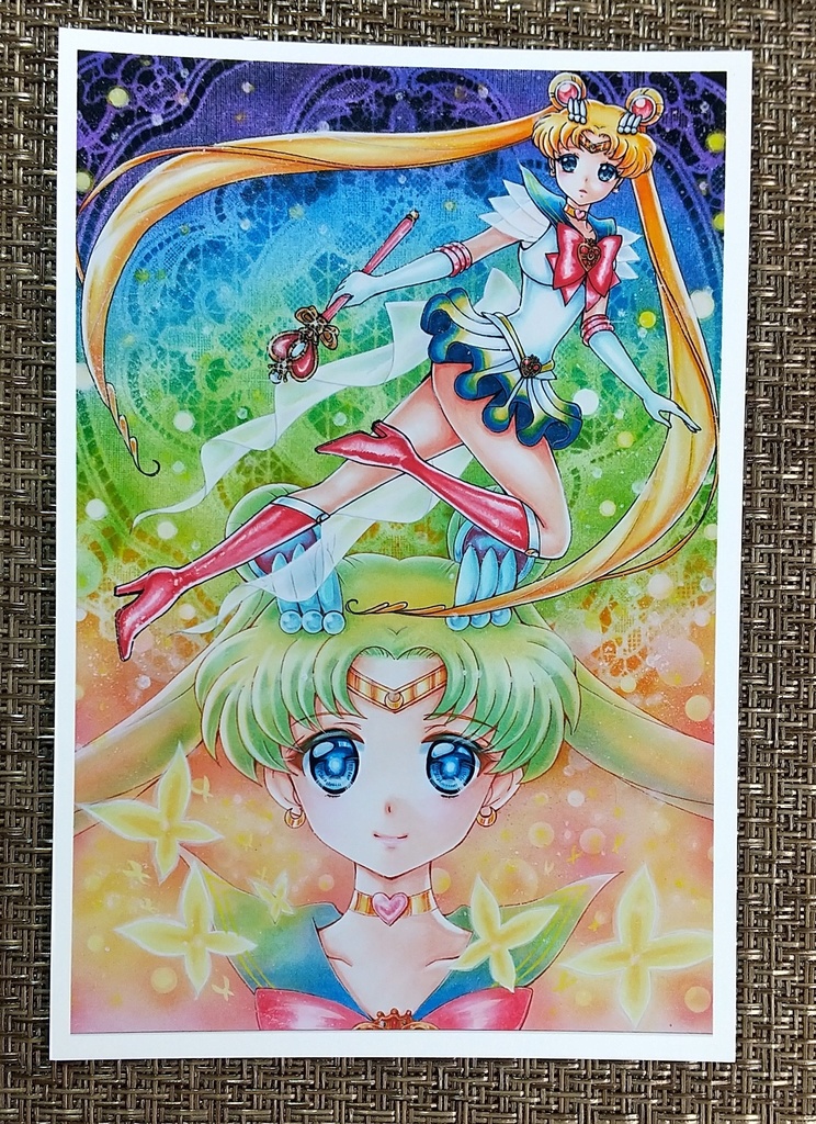 同人ポストカード スーパーセーラームーン Manaronnonazo Booth 同人ポストカード スーパーセーラームーン Manaronnonazo Booth