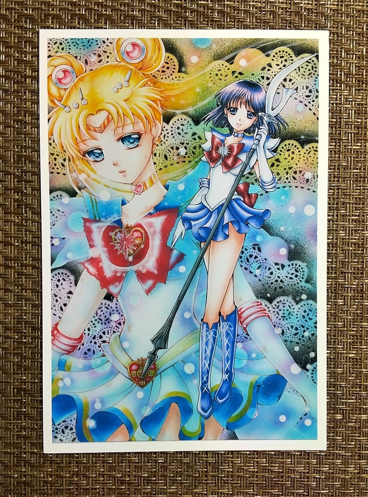 セーラームーン セーラーサターン 同人 ポスター sailor Moon-