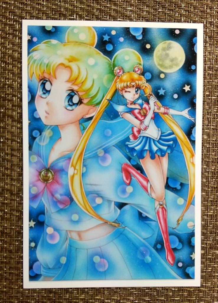 同人ポストカード セーラームーン 月野うさぎ Manaronnonazo Booth 同人ポストカード セーラームーン 月野うさぎ Manaronnonazo Booth