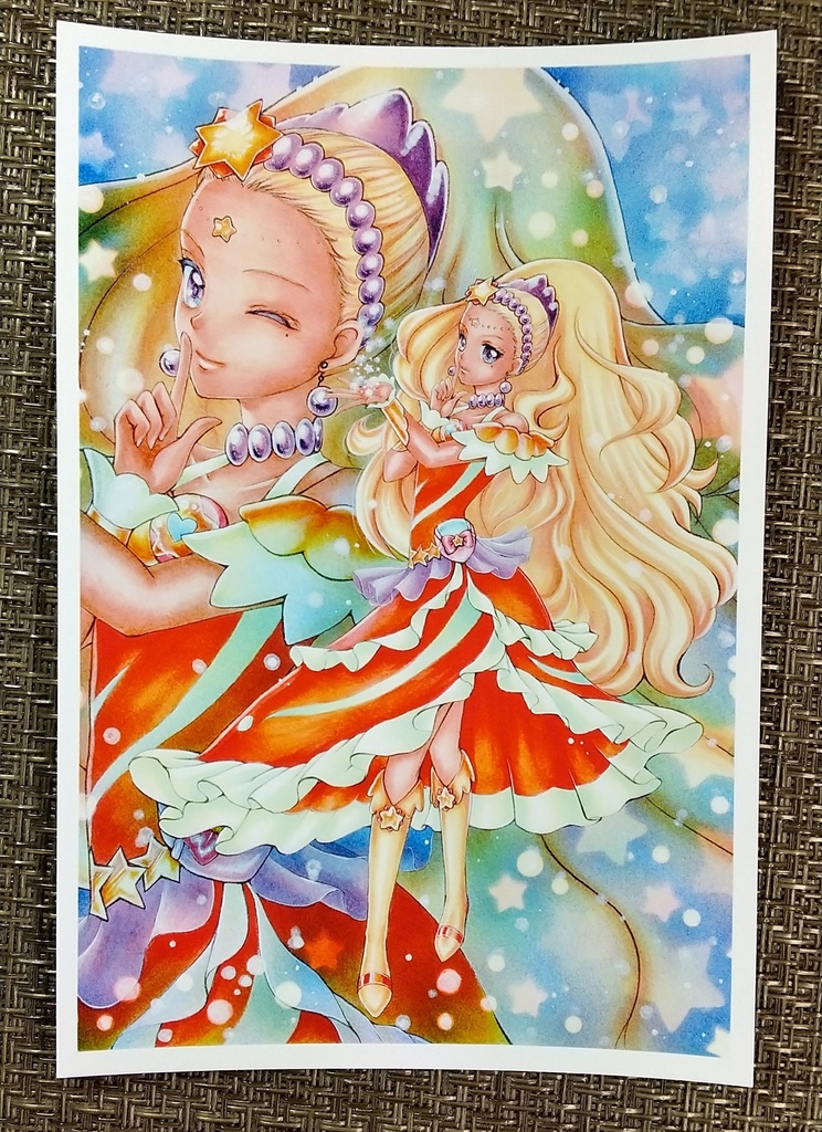 同人ポストカード キュアソレイユa