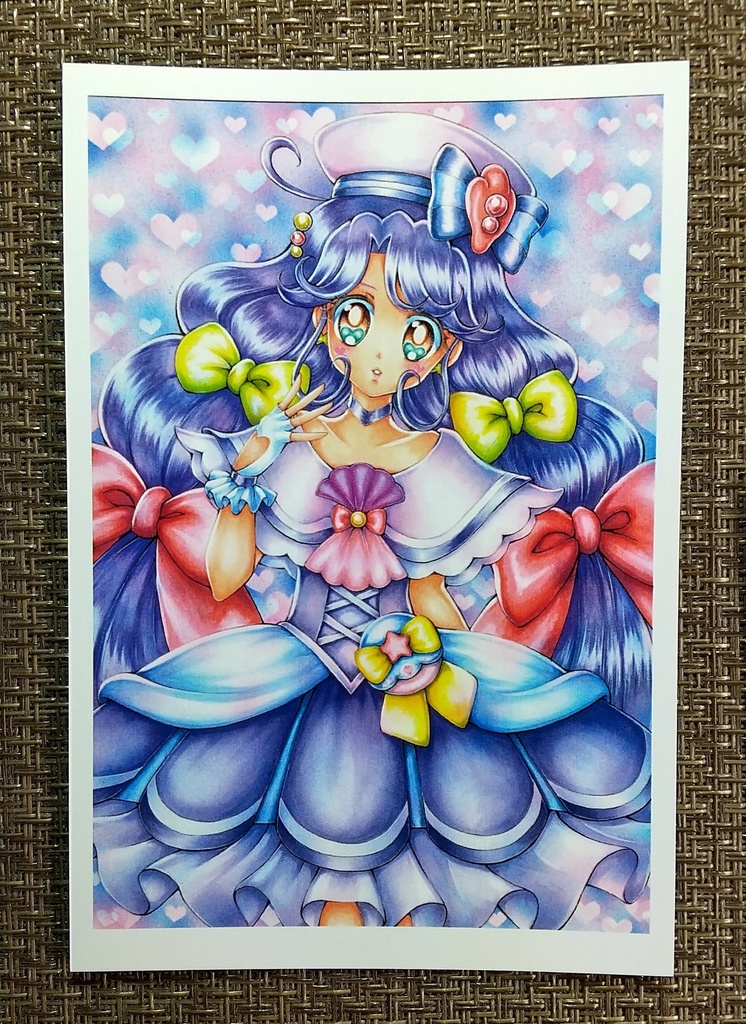 同人ポストカード キュアコーラルa