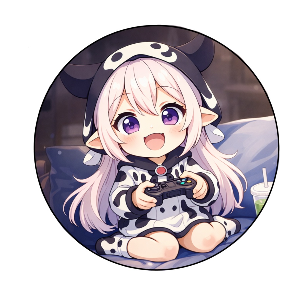 うゆのこ缶バッチ
