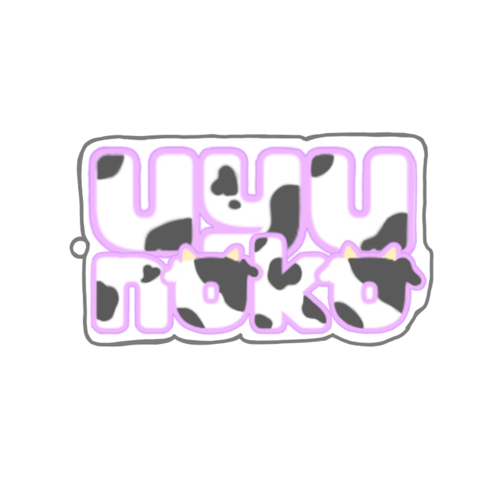 「uyunoko」アクリルキーホルダー