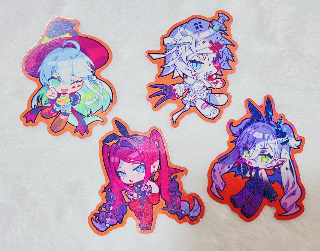 【再販無し】蓄光キャンディアクキー(ホログラムステッカー付き)【FGO】