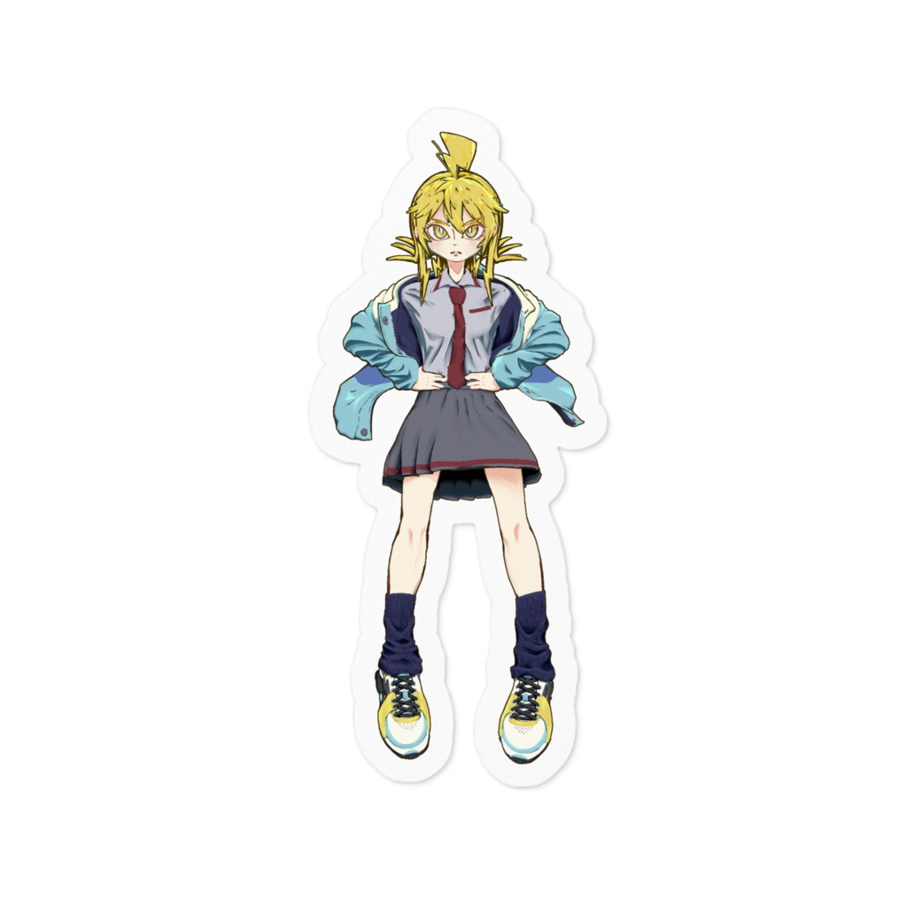 ⚡灯 雷華　ステッカー