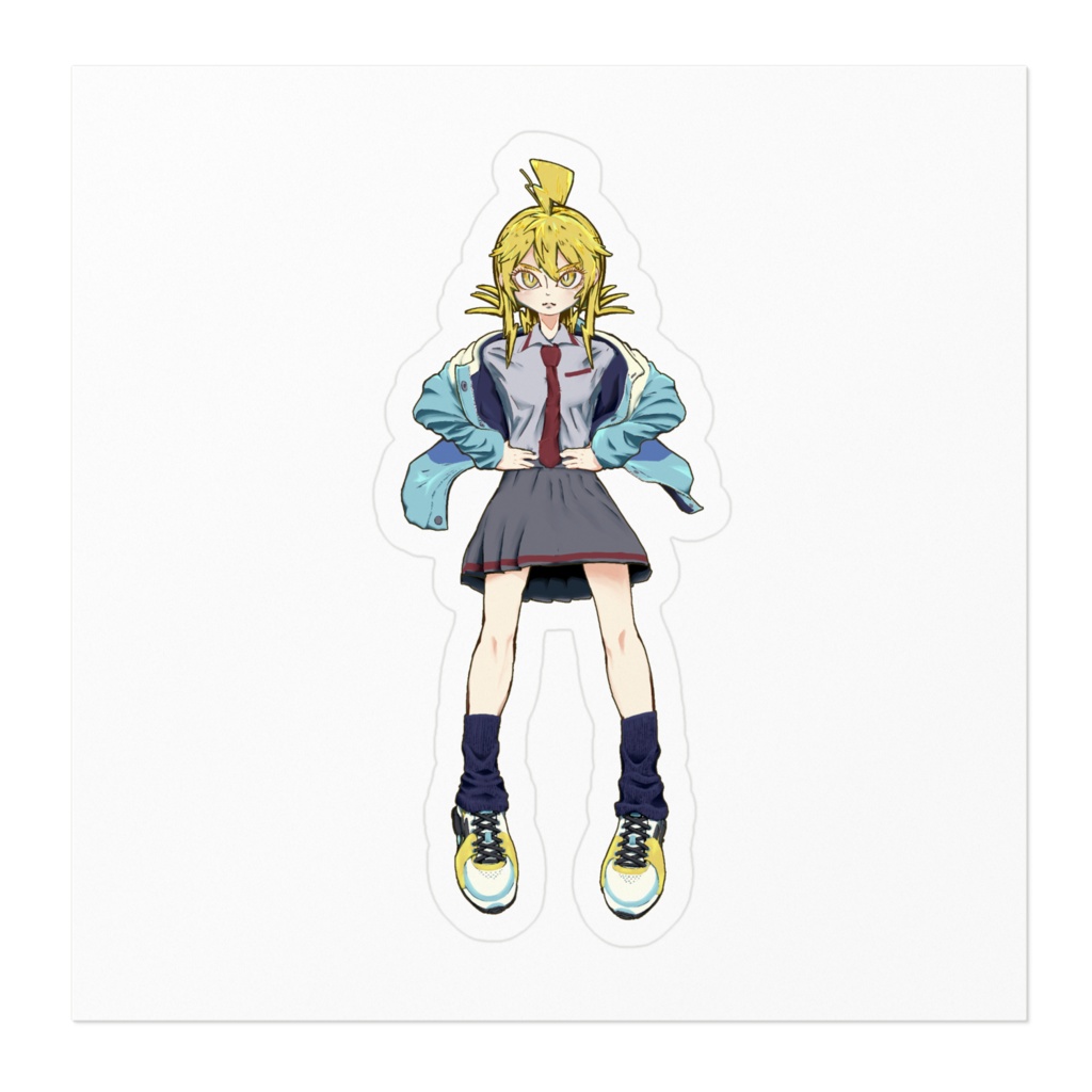 ⚡灯 雷華 ステッカー