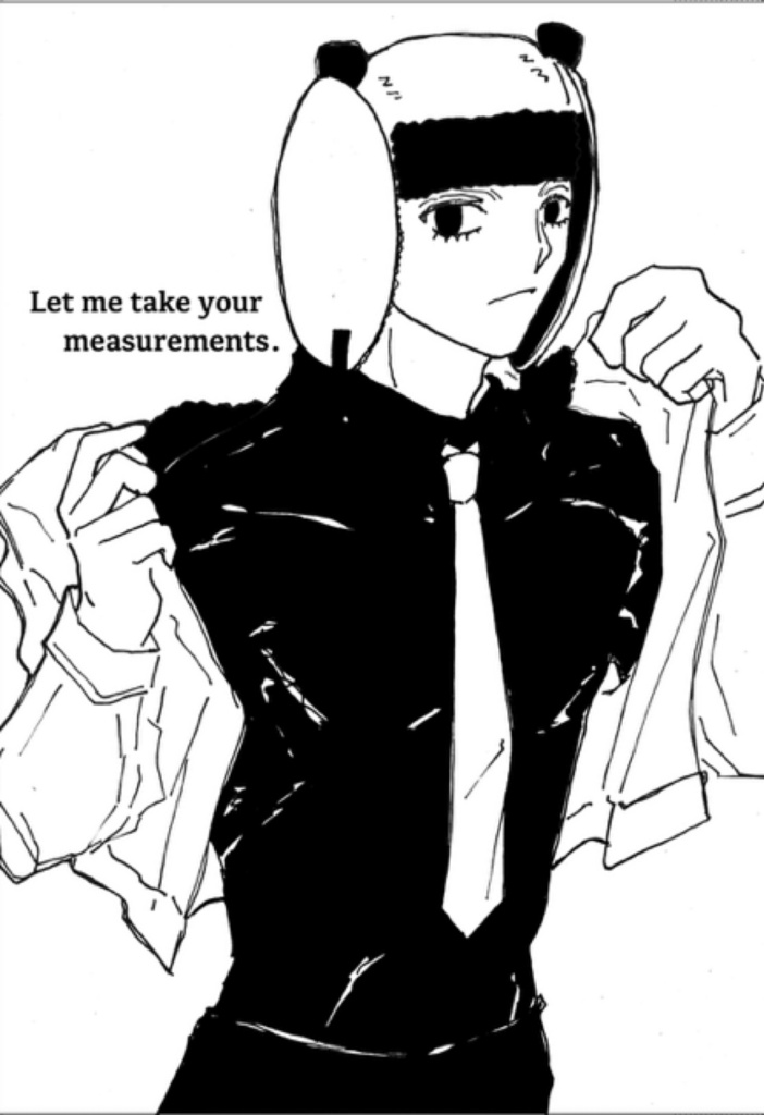 Let me take your measurements.