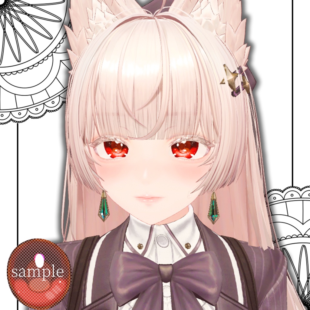 【ルミナ専用 - LUMINA -】瞳テクスチャ、つやキラトマ式