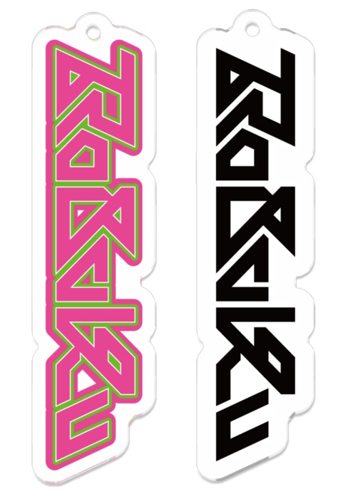 「RoBaKu」ネームロゴ アクリルキーホルダー