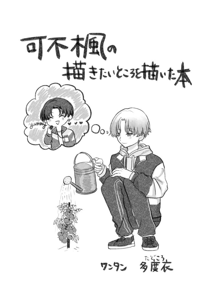 可不楓の描きたいところだけ描いた本