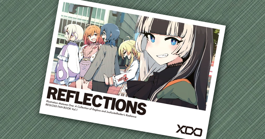 ReGLOSS・儒烏風亭らでん 二次創作 同人誌「REFLECTIONS」