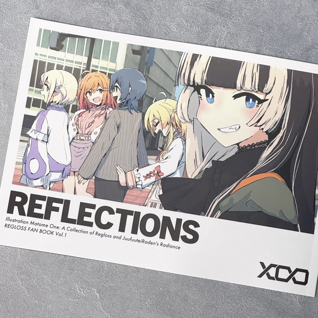 ReGLOSS・儒烏風亭らでん 二次創作 同人誌「REFLECTIONS」