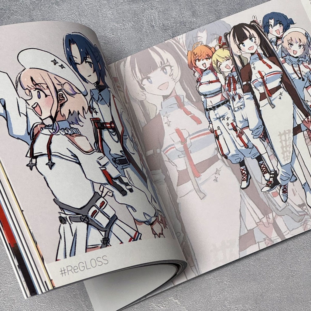 ReGLOSS・儒烏風亭らでん 二次創作 同人誌「REFLECTIONS」