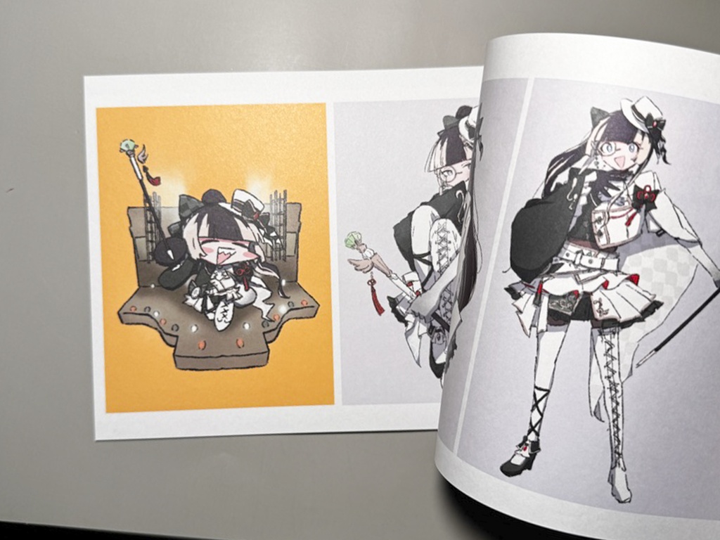 ReGLOSS・儒烏風亭らでん 二次創作 同人誌「blue hour」
