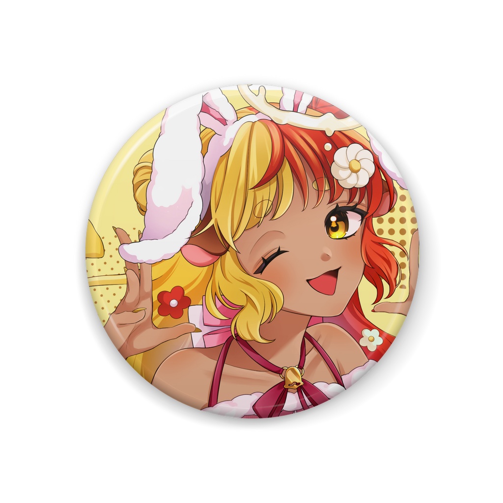 【蒜山カウ】缶バッジ１