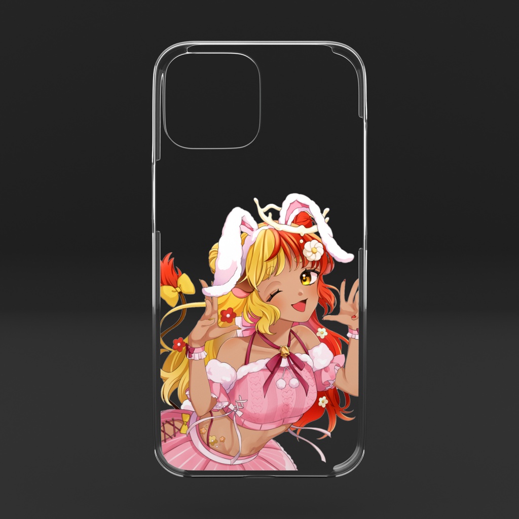 【蒜山カウ】iPhone16クリアケース